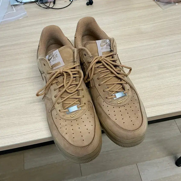 [BUNJANG] Nike Supreme Air Force 1 Low 'Wheat' Size 285 / 나이키 슈프림 된장포스 285