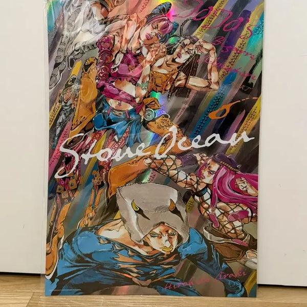 [BUNJANG] Jojo's Bizarre Adventure Part 6 Jolyne Cujoh Stone Ocean World Poster / 죠죠월드 포스터 6부 쿠죠 죠린 스톤오션 죠죠의 기묘한 모험