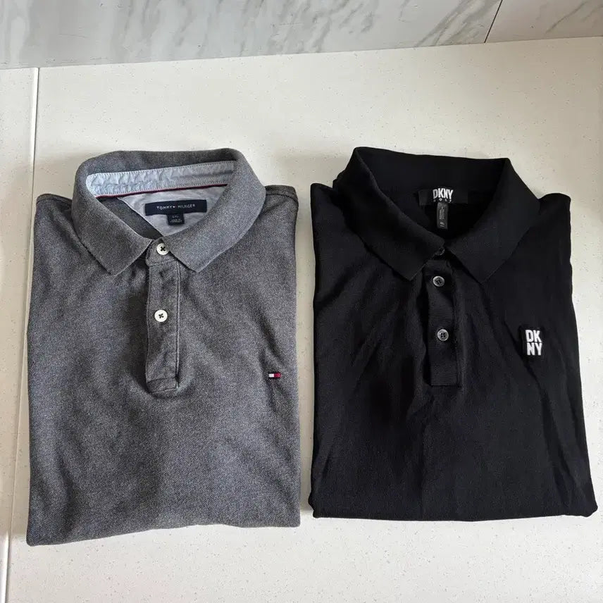 [BUNJANG] Tommy Hilfiger & DKNY Men's Polo Shirts Bundle Set / 타미힐피거, DKNY 카라티 일괄 (100-105 추천)