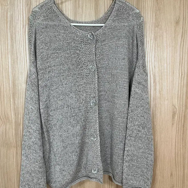 [BUNJANG] Summer Knit Cardigan (Free Size) / 여름 니트 가디건 F