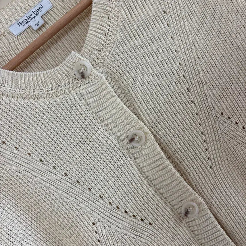 [BUNJANG] Thursday Island Women's Knit Cardigan Size M / 써스데이아일랜드 여성 니트 가디건 M