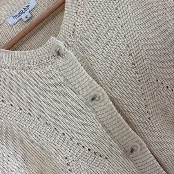 [BUNJANG] Thursday Island Women's Knit Cardigan Size M / 써스데이아일랜드 여성 니트 가디건 M