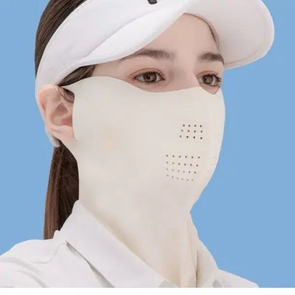 [BUNJANG] Modelo AirFit UV Protection Mask Long Neck M Beige / 모델로 에어핏 자외선차단마스크 롱넥 M 베이지 새상품