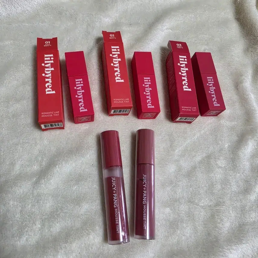 [BUNJANG] Lilybyred Juicy Pang Mousse Tint (Discontinued) / [오늘만 가격내림] (단종, 새상품) 릴리바이레드 무스 틴트, 과즙팡 무스 틴트