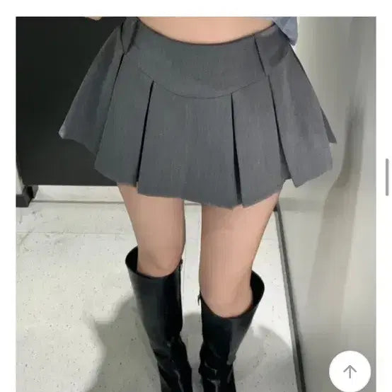 [BUNJANG] Ablry Pleated Skirt Pants / 에이블리 주름 플리츠스커트 팬츠 치마바지 스쿨룩 러비러비