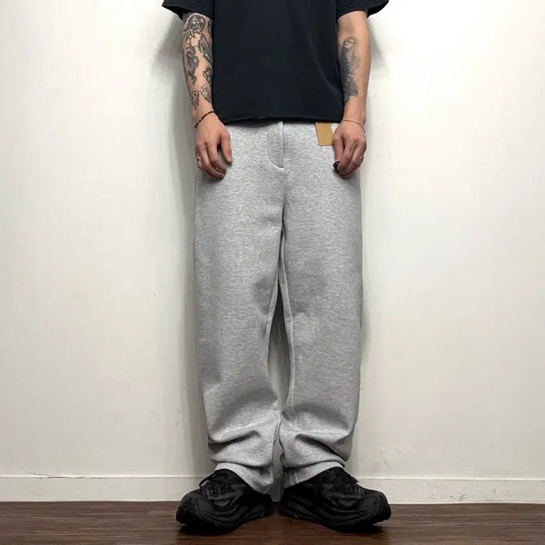 [BUNJANG] Polo Ralph Lauren RLX Melange Grey Sweatpants / RLX 폴로랄프로렌 멜란지 그레이 스웻팬츠