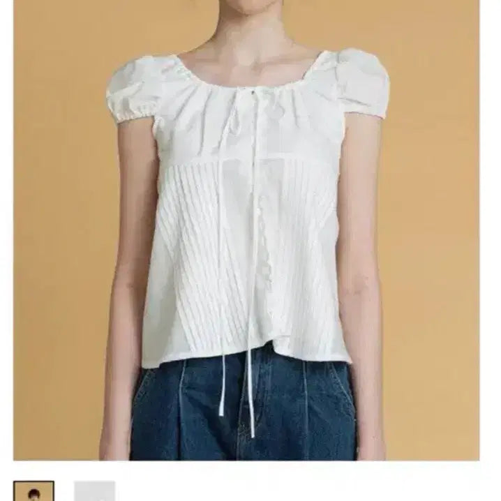[BUNJANG] Without Summer Montana Blouse Ivory / (당일발송)위드아웃썸머 몬타나 블라우스