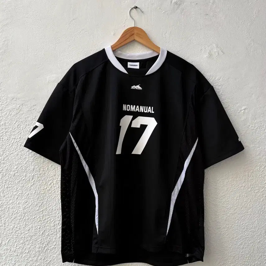 [BUNJANG] Nomenuel Mesh Football Jersey (Size L) / [L] 노메뉴얼 매쉬 풋볼 져지