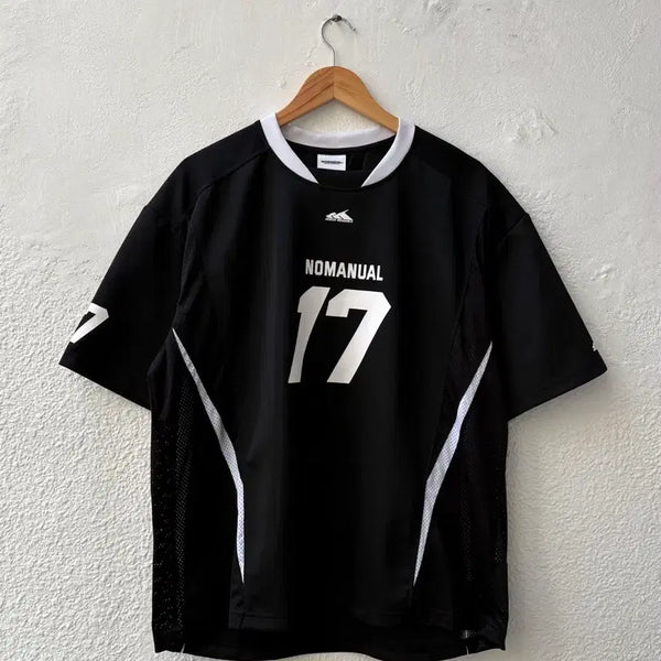 [BUNJANG] Nomenuel Mesh Football Jersey (Size L) / [L] 노메뉴얼 매쉬 풋볼 져지