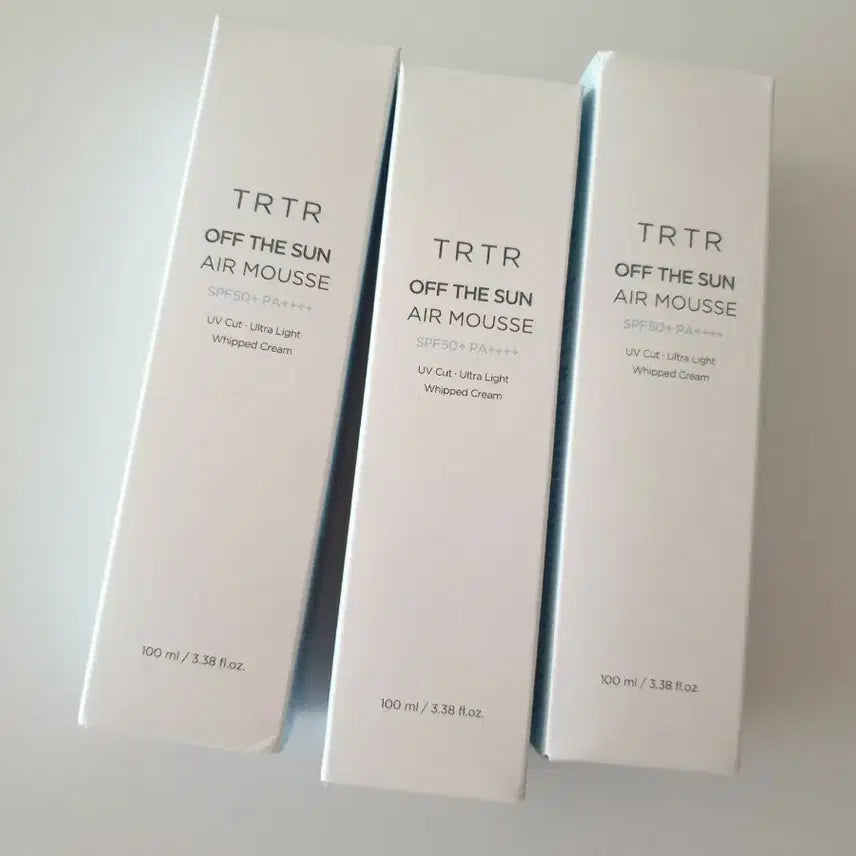[BUNJANG] TRTR Off The Sun Air Sun Mousse (3-Pack) / 티알티알 오프더선 에어 선무스 3개