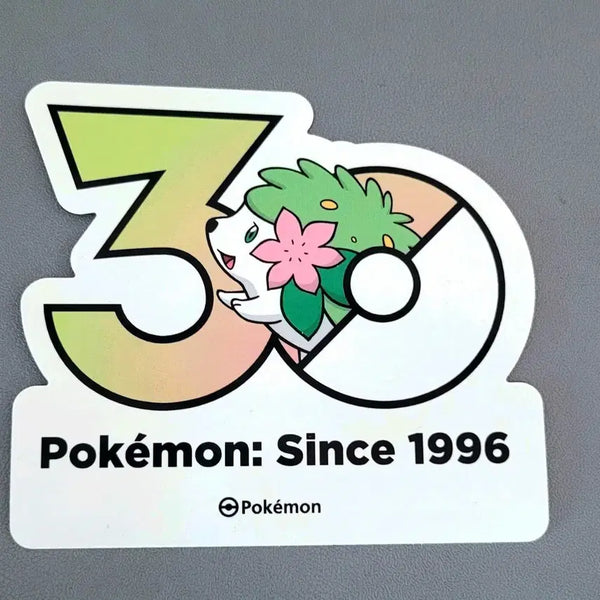 [BUNJANG] Pokemon 30th Anniversary Shaymin Land Form Sticker / 포켓몬 30주년 쉐이미 랜드폼 스티커