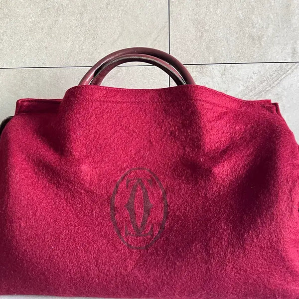 [BUNJANG] Cartier Boston Bag Vintage / 까르띠에 보스턴 가방