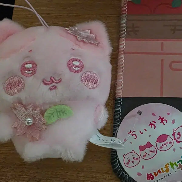 [BUNJANG] Cheekawa Hachiware Cherry Blossom Crane Plush / 치이카와 하치와레 벚꽃 크레인 인형 팝니다