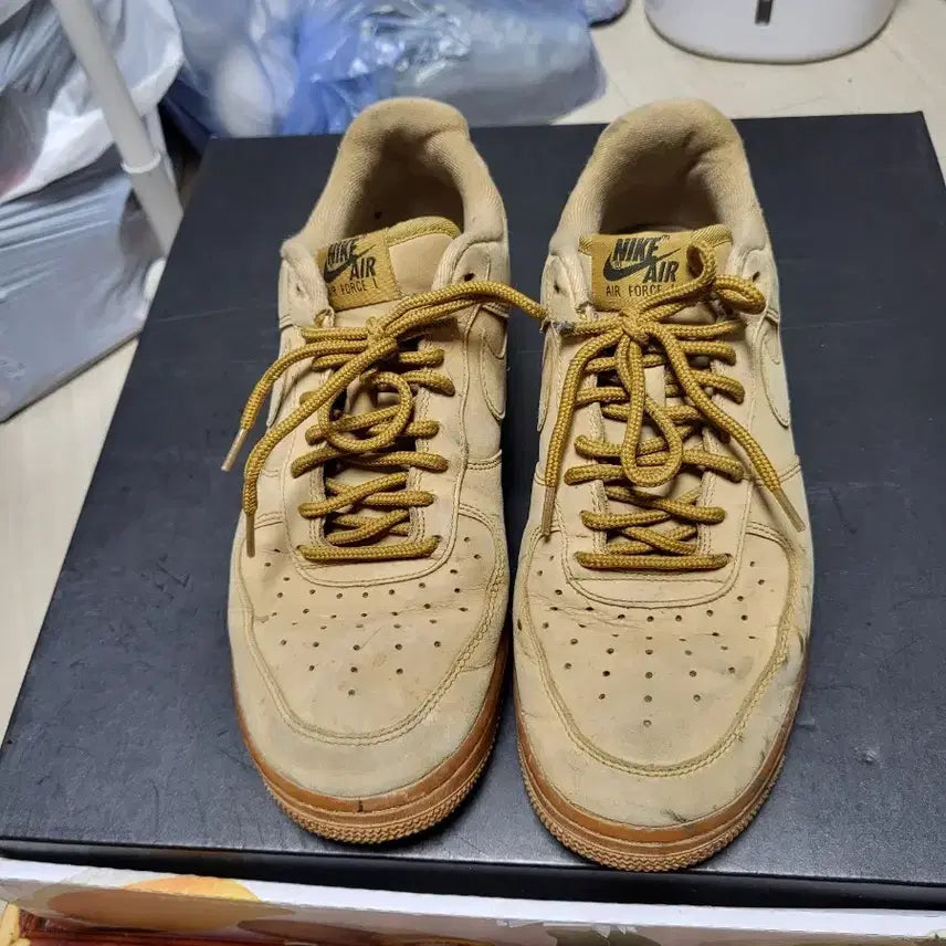[BUNJANG] Nike Air Force 1 'Flax' 265mm / 나이키 에어포스 1 된장포스 265mm 상태매우좋음