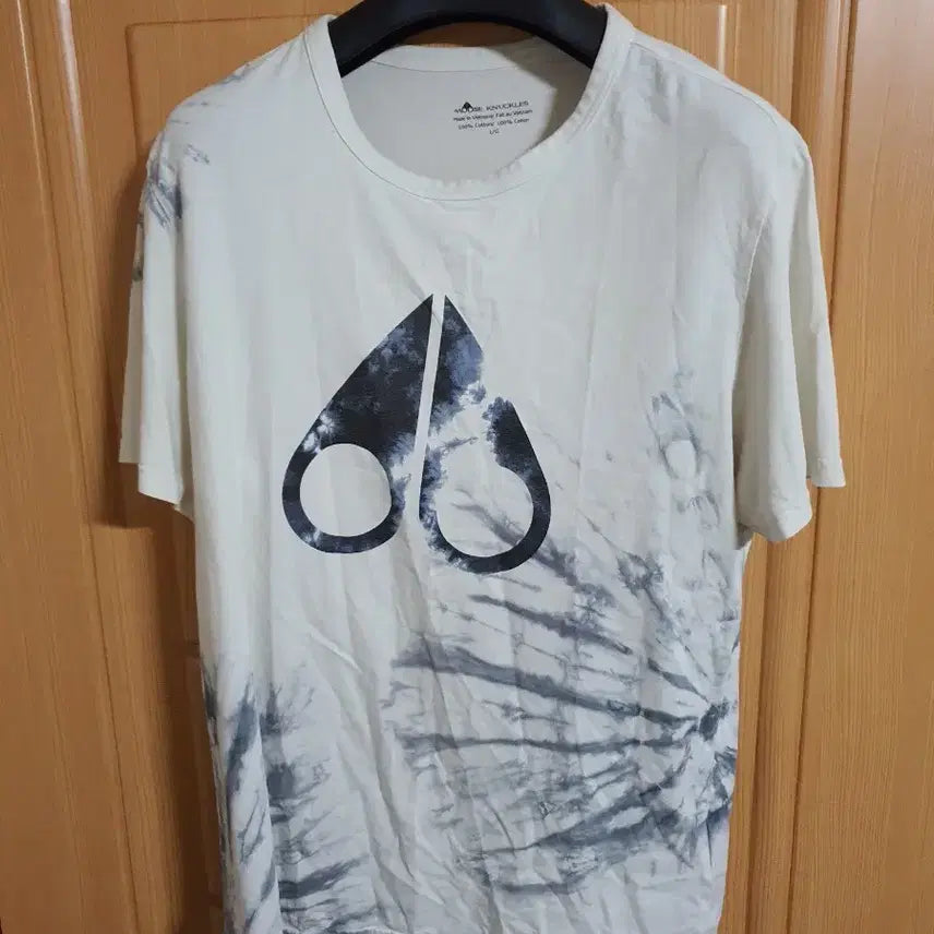 [BUNJANG] Moose Knuckles Tie-Dye T-Shirt / 정품 무스너클 타이다이 티셔츠