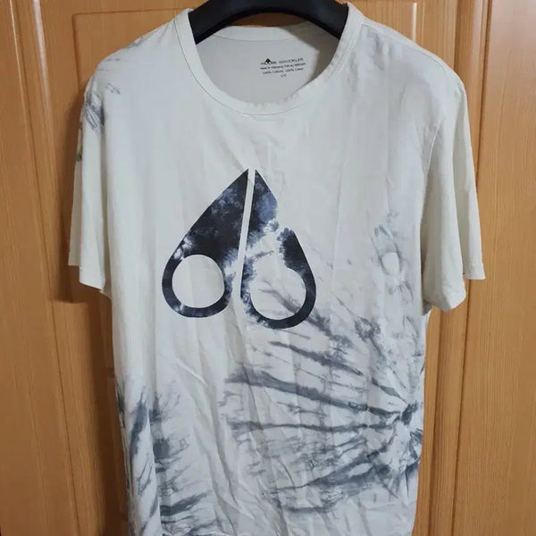 [BUNJANG] Moose Knuckles Tie-Dye T-Shirt / 정품 무스너클 타이다이 티셔츠
