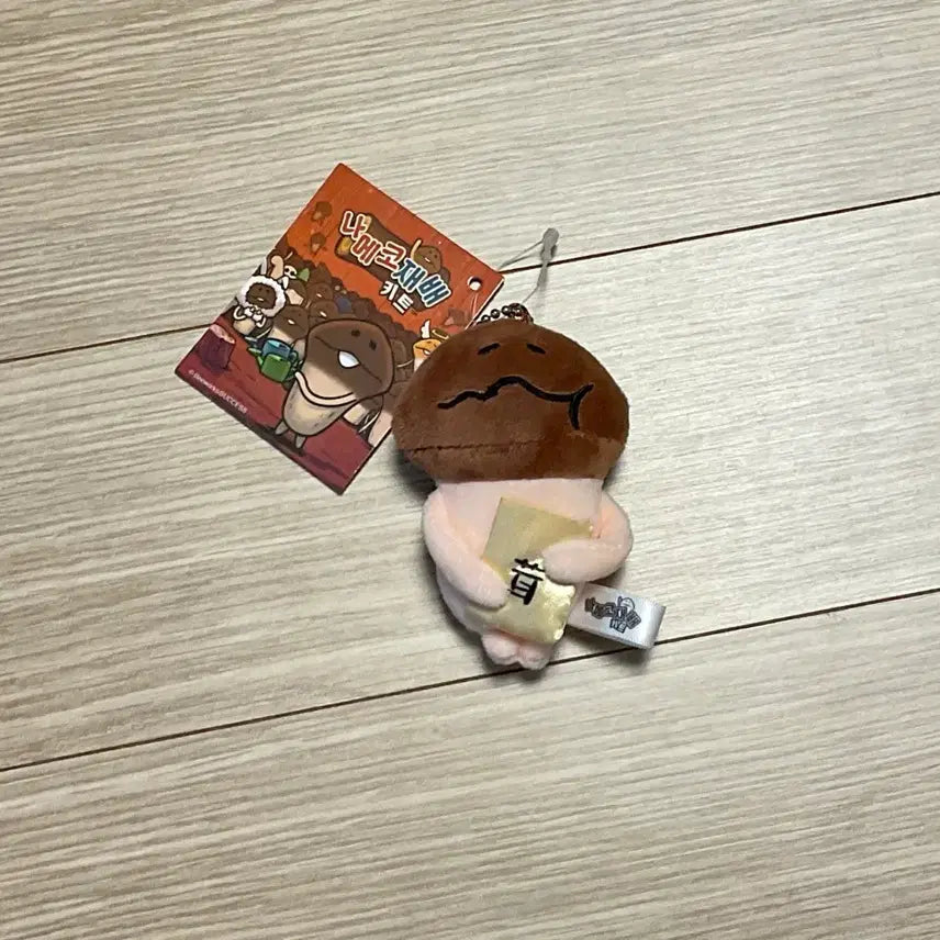 [BUNJANG] Nameko Mushroom Mini Growing Kit Keychain / 나메코 버섯 미니키링 재배키트