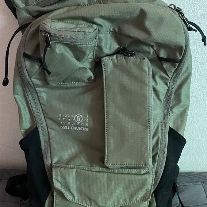 [BUNJANG] Maison Margiela x Salomon Backpack Khaki / 메종 마르지엘라 살로몬 백팩 카키