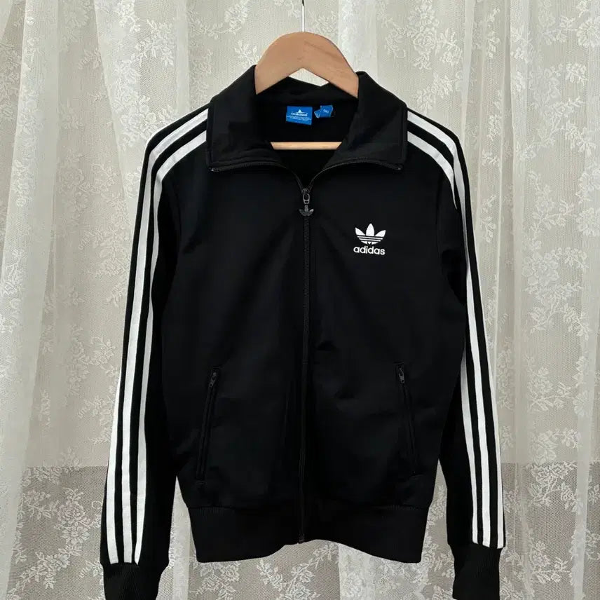 [BUNJANG] Adidas Firebird Back Logo Track Top Jersey Black / 90) 아디다스 파이어버드 백로고 트랙탑 져지 블랙