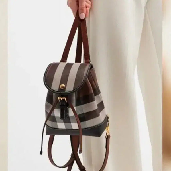 [BUNJANG] Burberry Check Mini Backpack / 버버리 체크 미니 백팩 / 루이비통 샤넬 셀린느 보테카 프라다 구찌