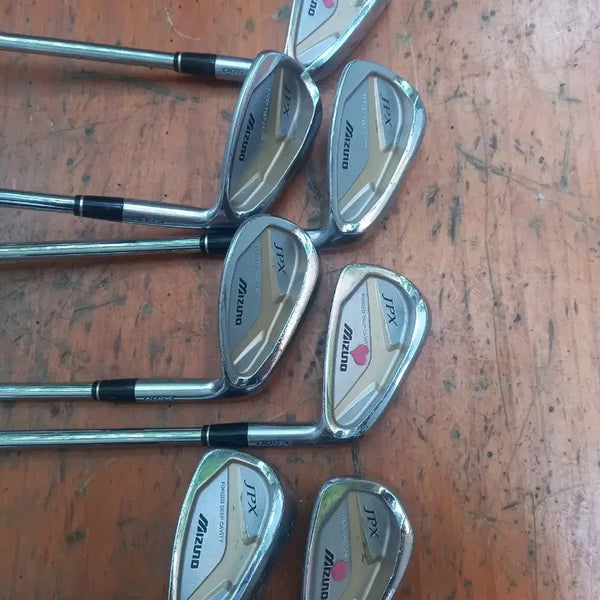 [BUNJANG] Mizuno JPX E500 Forged Iron Set (4, 5, 6, 8, 9, P, F) / 미즈노JPX E500 단조 아이언 7개 세트 (4,5,6,8,9,P,F)