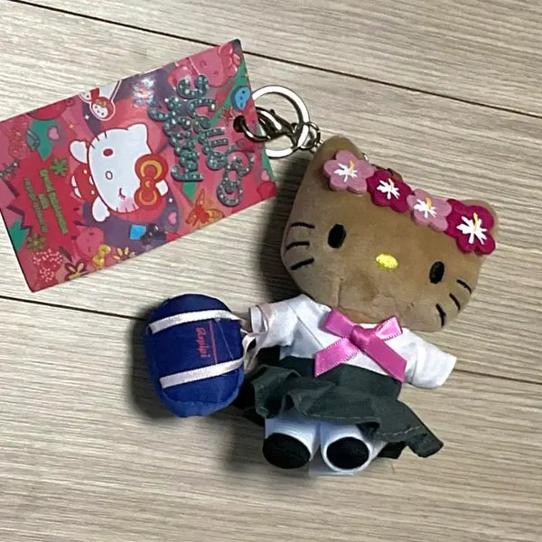 [BUNJANG] Hello Kitty Doll Keychain / 헬로키티 인형 키링 학생 교복