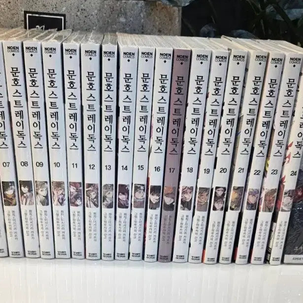 [BUNJANG] Bungo Stray Dogs Manga Volumes 1-25 (First Edition, Sealed Included) / 문호스트레이독스 초판,미개봉 포함 1~25권