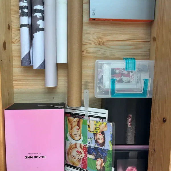 [BUNJANG] BLACKPINK 1st Gen Lightstick, Photocard, Album Bundle Set / 블랙핑크 응원봉 포토카드 앨범 굿즈