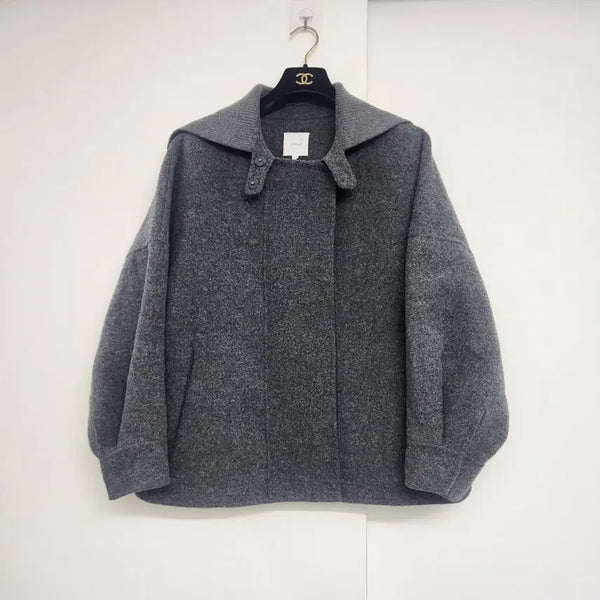 [BUNJANG] Rudia K Wool Jacket Grey / 제평 루디아케이 울 자켓