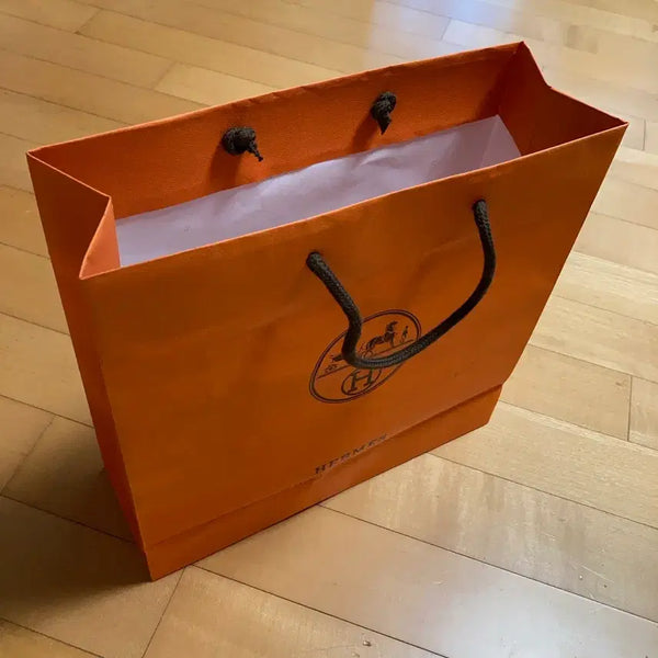 [BUNJANG] Hermès Shopping Bag Paper Bag Set of 2 / 에르메스 쇼핑백 에르메스 종이가방 2개