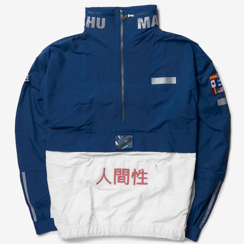 [BUNJANG] Adidas Pharrell Williams HUMAN MADE Anorak Jacket / [2XL,115] 아디다스 X 퍼렐 윌리엄스 인간성 아노락 자켓
