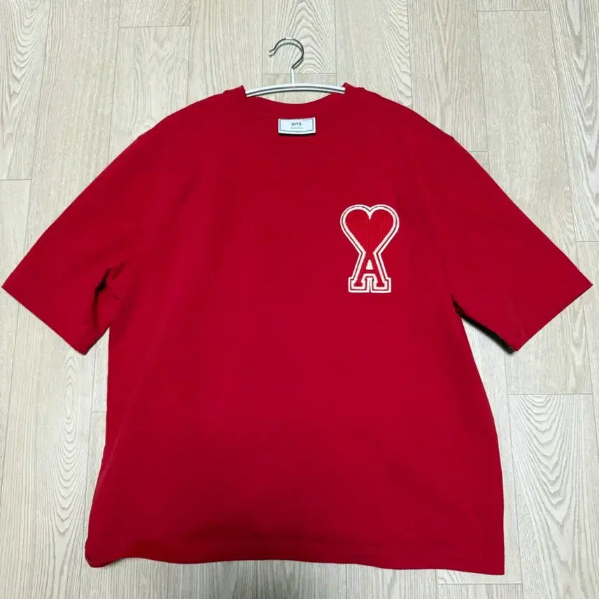[BUNJANG] Amry Big Logo Short Sleeve T-Shirt / 아미 빅로고 반팔티