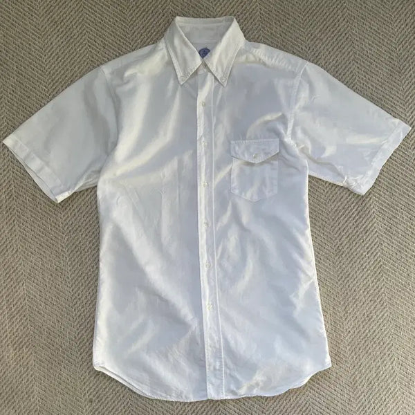 [BUNJANG] J.Press Button-Down Short-Sleeve Shirt / J press 제이프레스 버튼다운 반팔셔츠