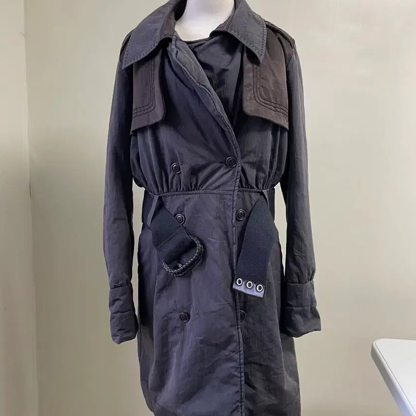[BUNJANG] Diesel Belted Military Trench Coat / 디젤 밀리터리 벨티드 트렌치 코트