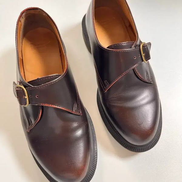 [BUNJANG] Dr. Martens Lorne Monk Strap Shoes Burgundy EU 37 / 닥터마틴 론(Lorne) 버건디 몽크 스트랩 슈즈 240