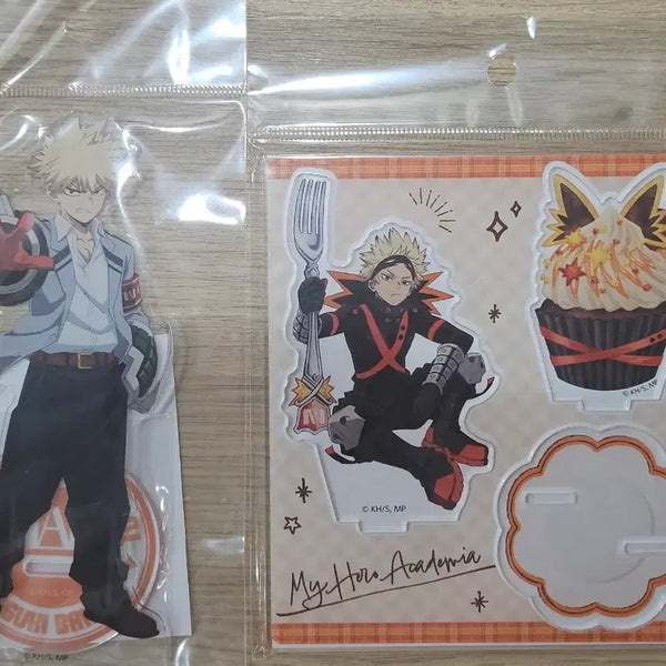 [BUNJANG] My Hero Academia NHA Open School Bakugo Acrylic Stand Set / 히로아카 나히아 오픈스쿨 바쿠고 아크릴 스탠드 세트