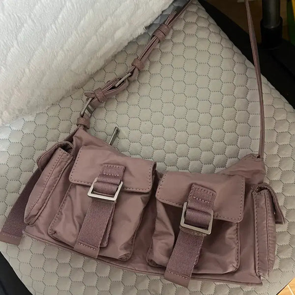 [BUNJANG] ZARA Pocket Shoulder Bag Pink / 자라 포켓 숄더백 핑크 팝니다