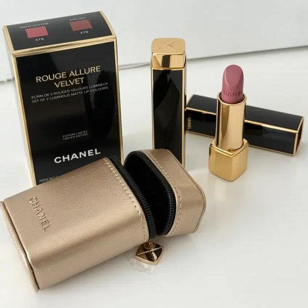 [BUNJANG] Chanel Rouge Allure Velvet Limited Edition Lipstick Set / 샤넬 루쥬 알뤼르 벨벳 리미티드 에디션 세트