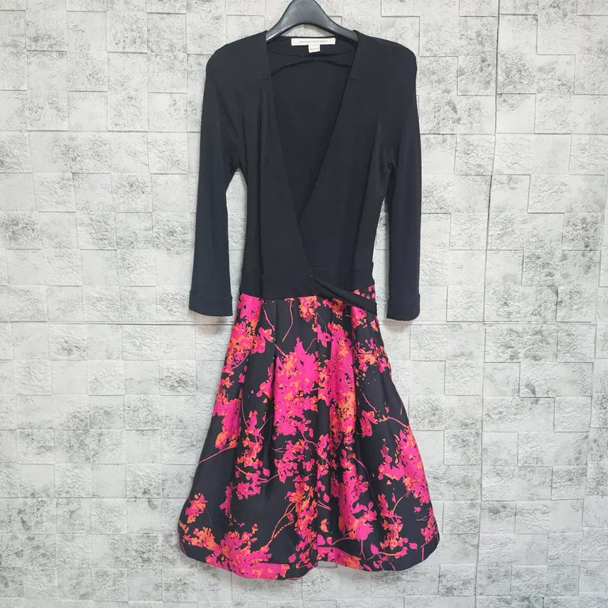[BUNJANG] Diane von Furstenberg Wrap Dress / 다이앤본퍼스텐버그 랩 원피스