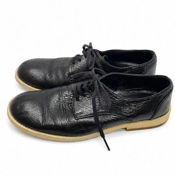 [BUNJANG] Comme des Garçons Tricot Cracked Leather Derby Shoes / 꼼데가르송 트리콧 크랙레더 더비슈즈