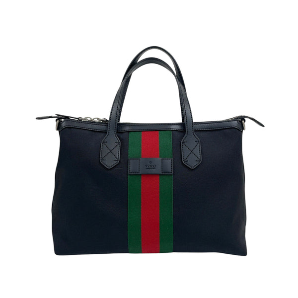 [BUNJANG] Gucci 630923 Web Techno Duffle Tote Shoulder Bag / 구찌 630923 웹 삼선 테크노 더플 토트백 겸 숄더백H00343