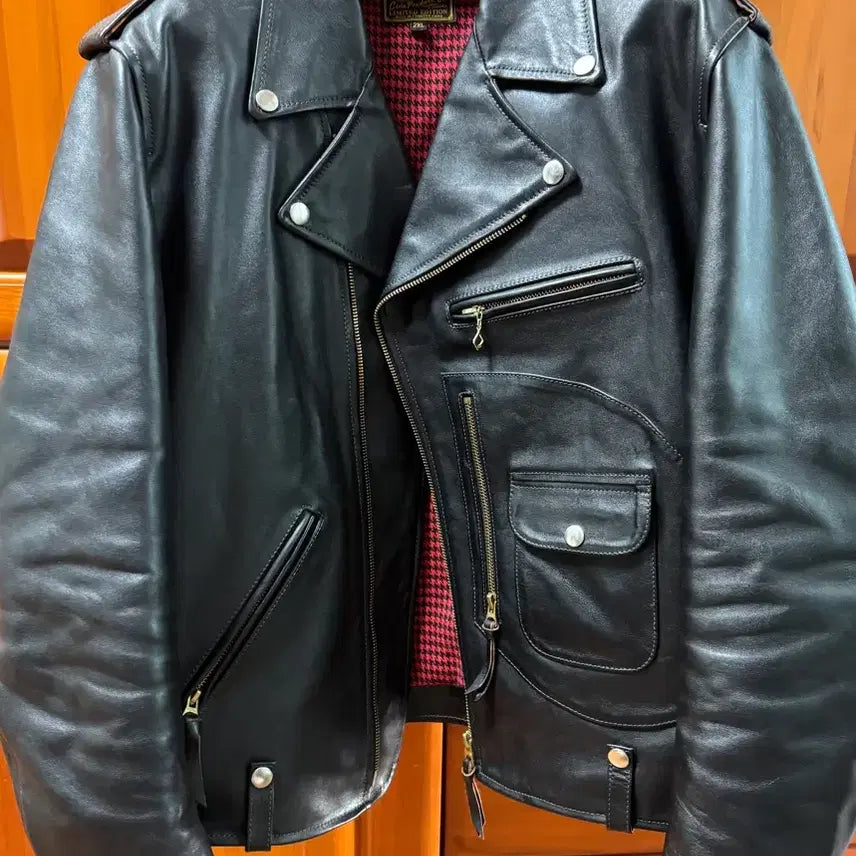 [BUNJANG] CIDU D-Pocket Rider Jacket Italian Horsehide / cidu 말가죽 라이더 자켓