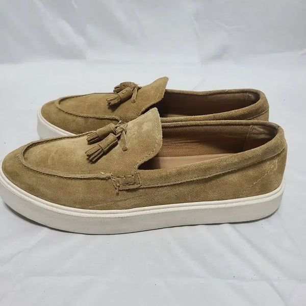 [BUNJANG] ZARA Suede Tassel Loafers Khaki 275 / 1)275 자라 스웨이드 태슬 로퍼 카키색