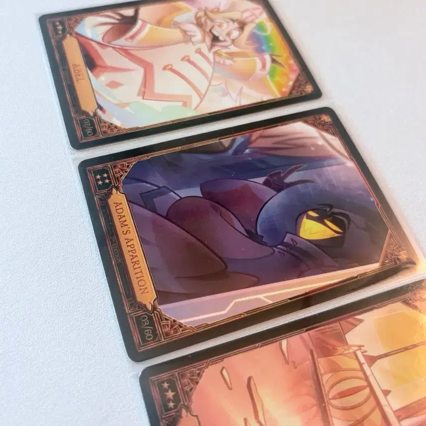 [BUNJANG] Hazbin Hotel Abel Adam Trading Card Bundle Set (3 pcs) / 해즈빈 호텔 아벨 아담 트레이딩 카드 논포일 3장