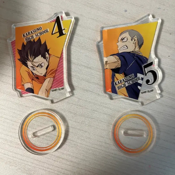 [BUNJANG] Haikyu!! Nishinoya Yu, Tanaka Ryunosuke Acrylic Stand Bundle Set / 하이큐 아크릴 니시노야 유, 타나카 류노스케 일괄 판매