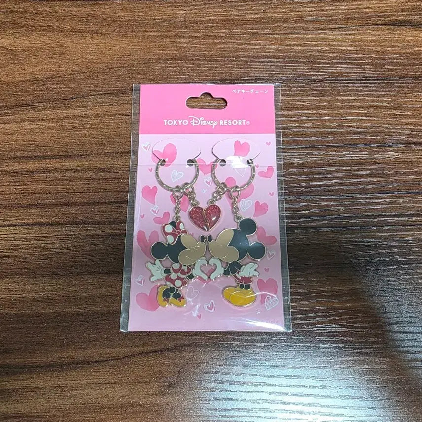 [BUNJANG] Tokyo Disneyland Mickey & Minnie Couple Keychain Set / 도쿄 디즈니랜드 미키 미니 커플 키체인 키홀더 키링