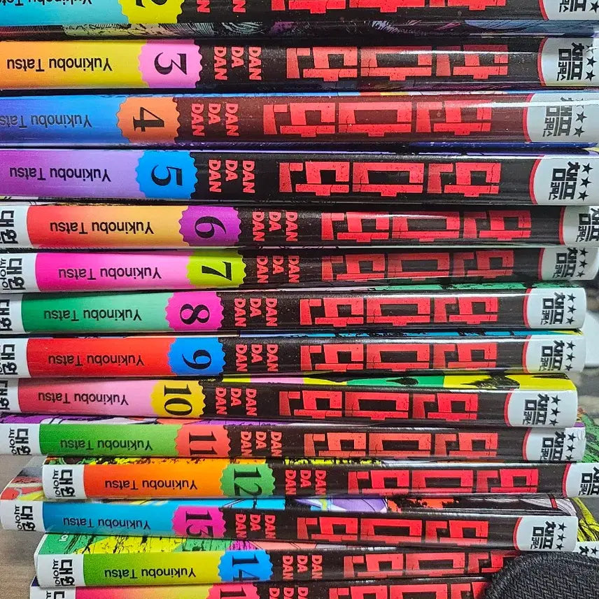 [BUNJANG] Dandan Manga Complete Set Volumes 1-15 / 단다단 만화책 1~15권 판매합니다