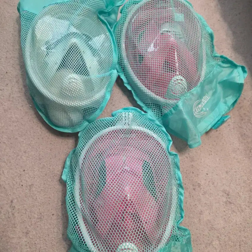 [BUNJANG] DIVEPRO Full Face Snorkeling Mask (3-Pack) / 다이브프로 풀페이스 스노클링 마스크 3개