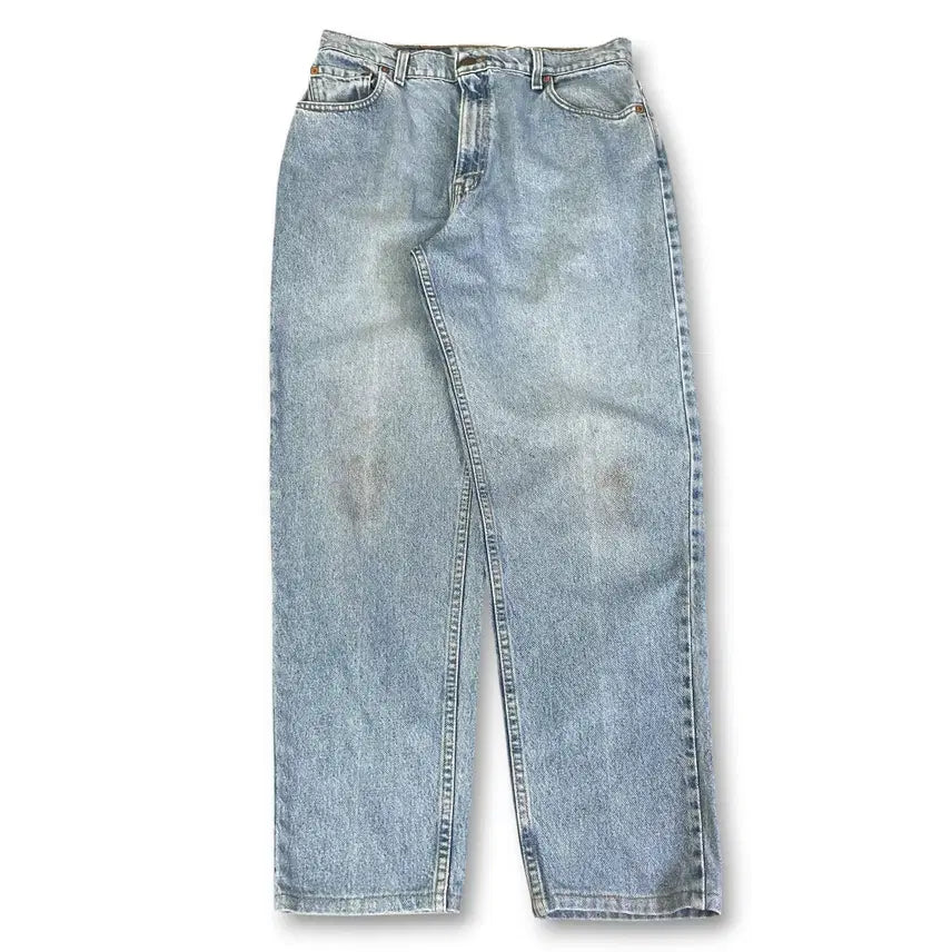 [BUNJANG] Levi's 550 Blank Tab Light Wash Denim Pants / (32추정) 리바이스550  블랭크탭 연청 데님 팬츠