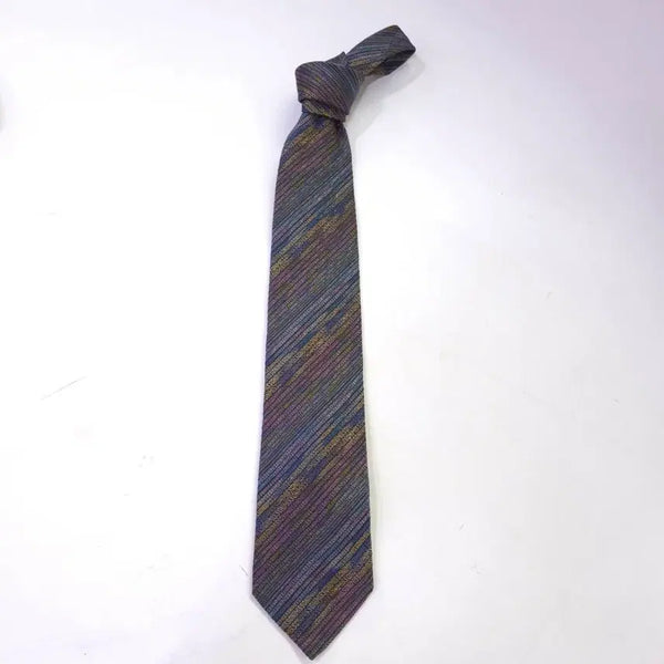 [BUNJANG] Missoni Silk Logo Pattern Tie / 미쏘니) 거의새거 실크 로고 패턴 넥타이